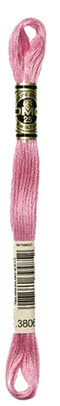 DMC 3806 Skeine Carnation Pink