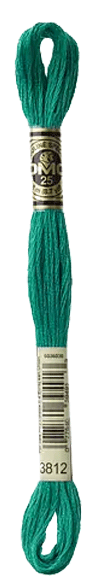 DMC 3812 Skeine Viridian Green