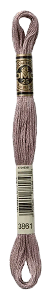 DMC 3861 Skeine Light Taupe Grey